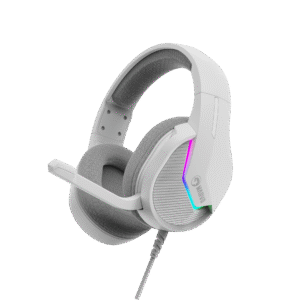 MARVO H8618 RGB WH SLUŠALKE BELE BARVE