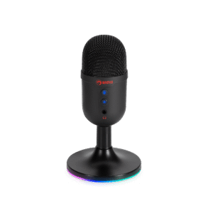 MARVO MIC-06 RGB BK MIKROFON ČRNE BARVE