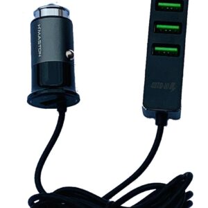 Avto adapter 12/24v LDNIO C61 1USB Quick Charge + 3 USB 35W