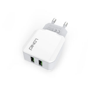 Adapter LDNIO A2202 220v 2xUSB 2,4A 12W bel