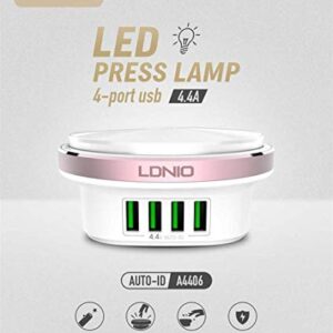 POLNILEC USB LDNIO 4 PORTS 5V/4.4A/22W A4406 BEL