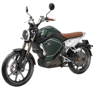 SUPER SOCO TC električno motorno kolo zelene barve